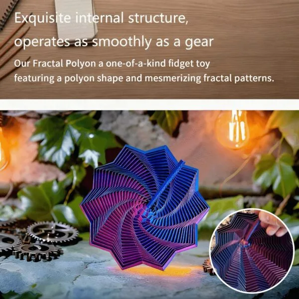 3D Printed Fractal Fidget Toy