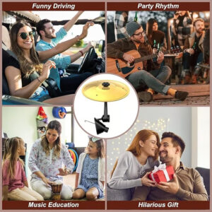 Mini Drum Cymbal for Car Vent