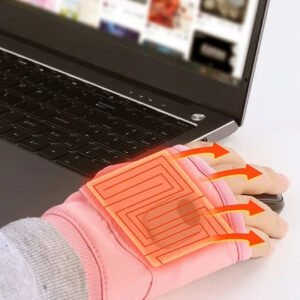 Digital Display Heated Gloves