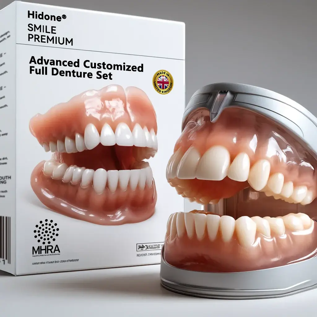 🦷Advanced Customized Full Denture Set🦷
