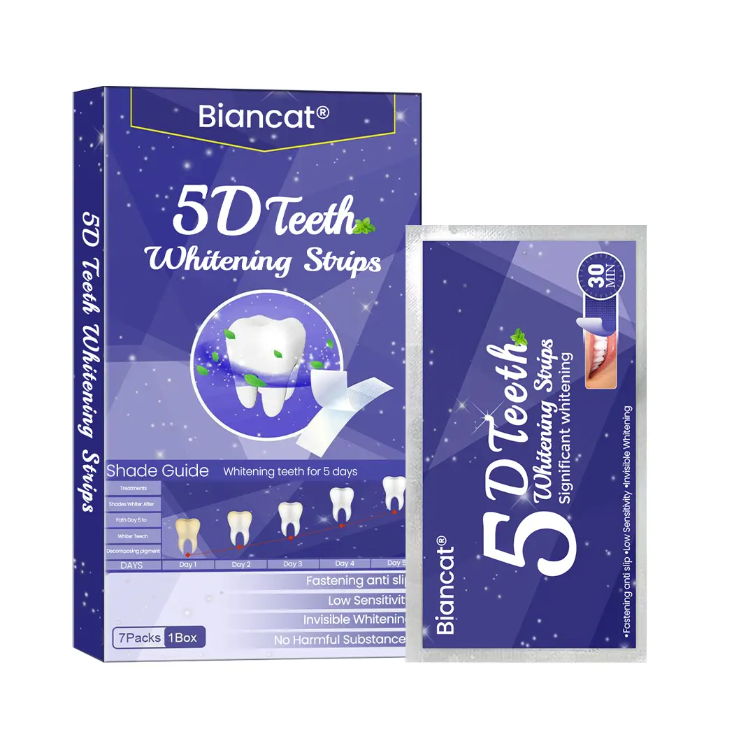 5D Teeth Whitening Strips