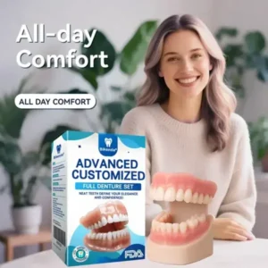 👧🏻🔆- 𝐏𝐫𝐞𝐦𝐢𝐮𝐦 𝐃𝐞𝐧𝐭𝐮𝐫𝐞- (✨Suitable for all mouth shapes, custom-made dentures for a perfect fit✨）