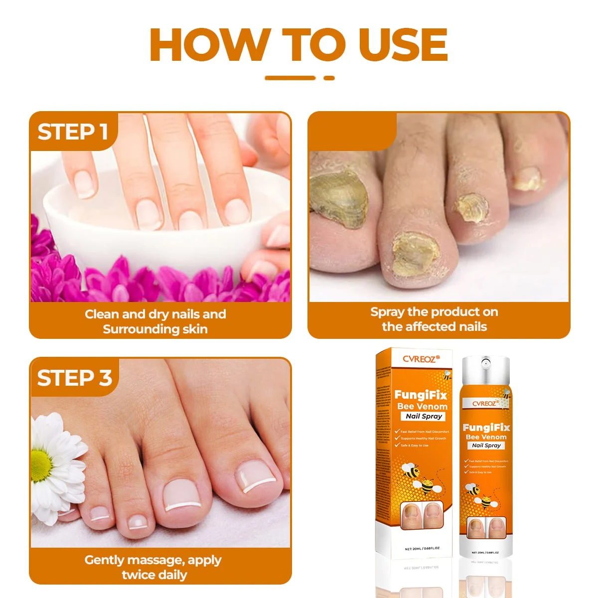 Bee Venom Nail Spray - Image 6