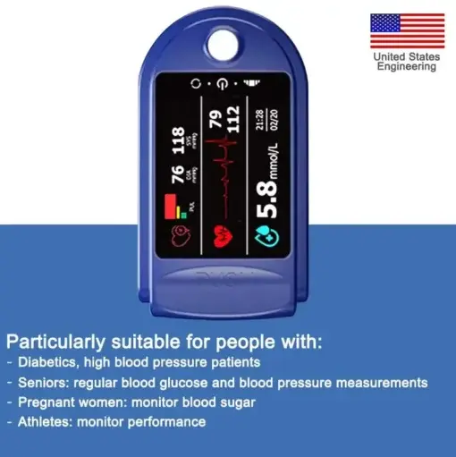 High Precision Non-Invasive Blood Glucose Meter - Image 15