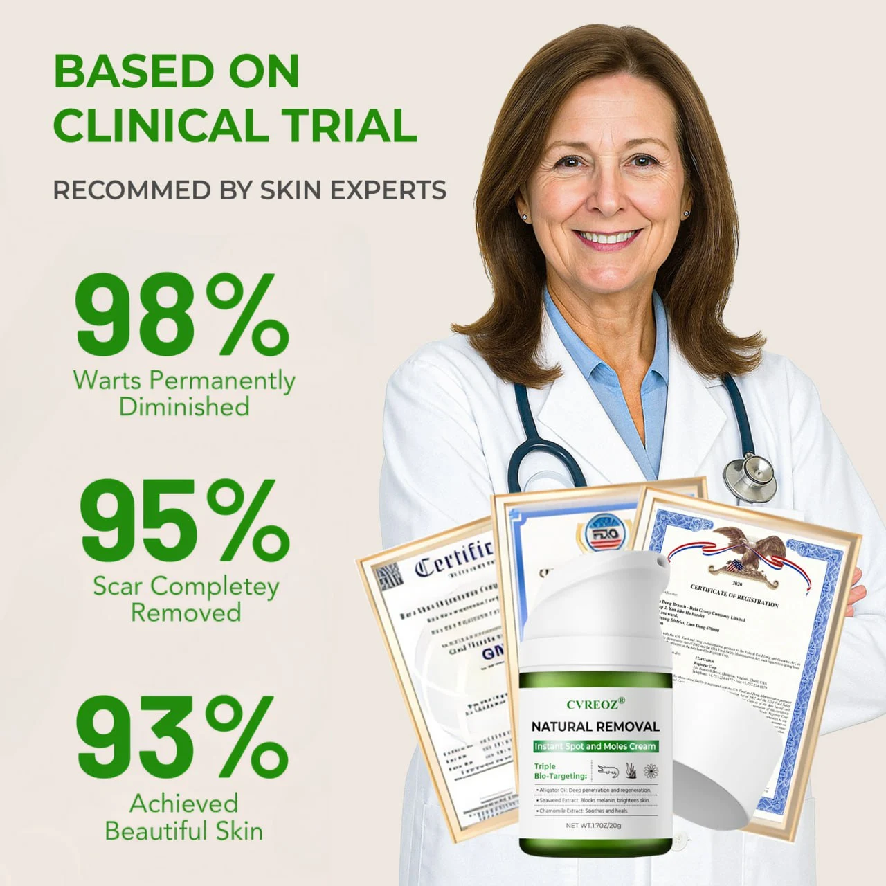 Natural Spot and Mole Removal Cream - Image 3