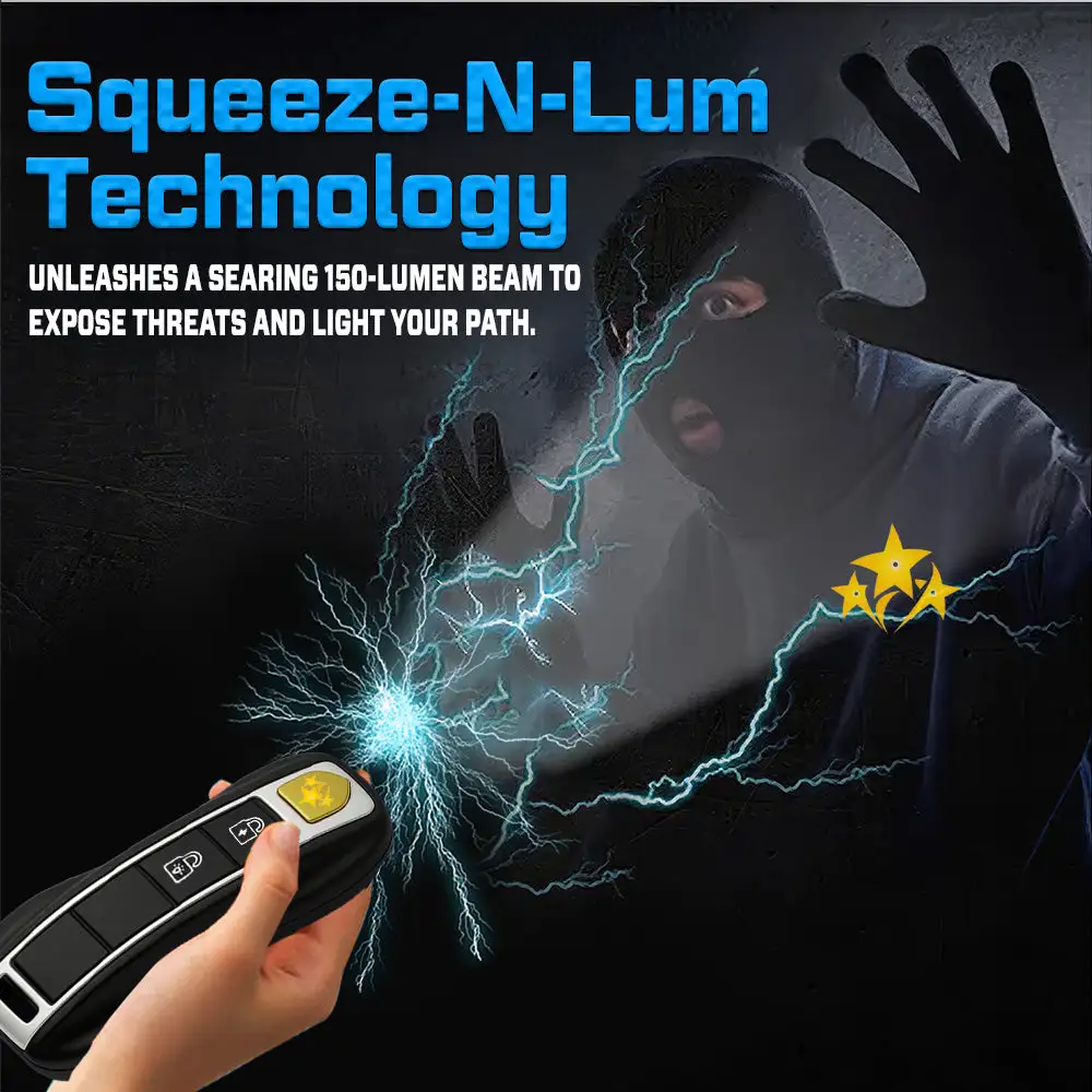 Stun Flashlight Car Key - Image 2