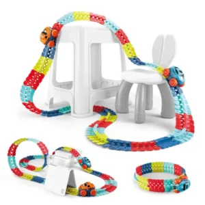 Flexible Race Car Track Toy for Kids