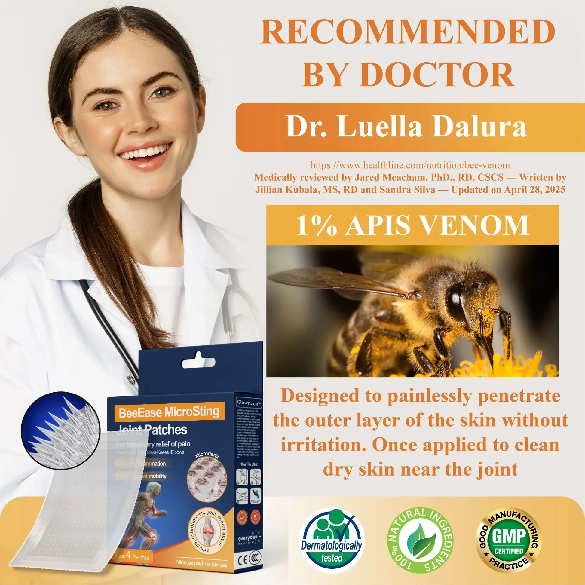 BeeEase MicroSting Joint Patches - Image 4