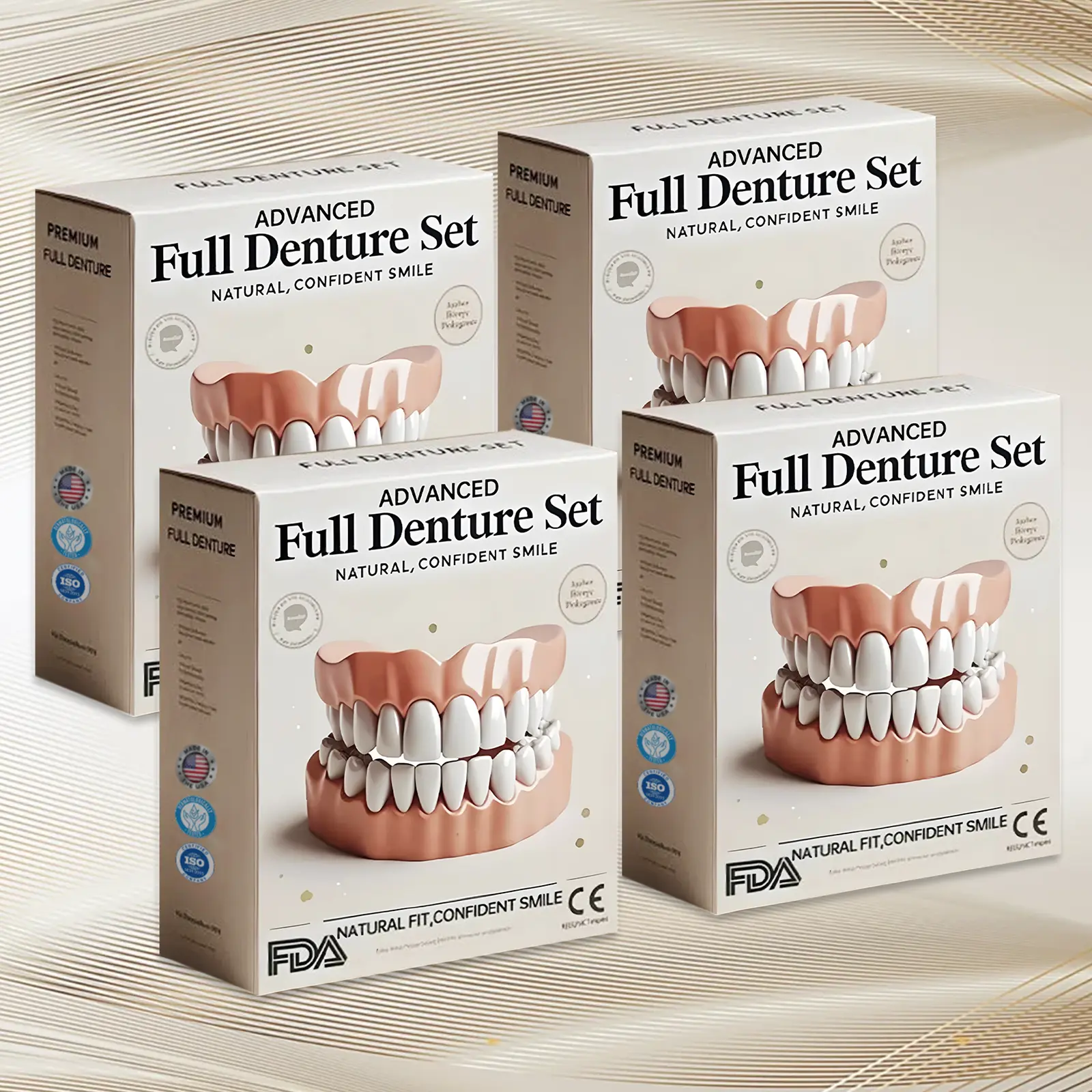 🦷Advanced Customized Full Denture Set🦷 -👨⚕️Mayo Clinic Certification🔥(Limited Time Discount Last 30 Minutes)🎁🎁 - Image 3