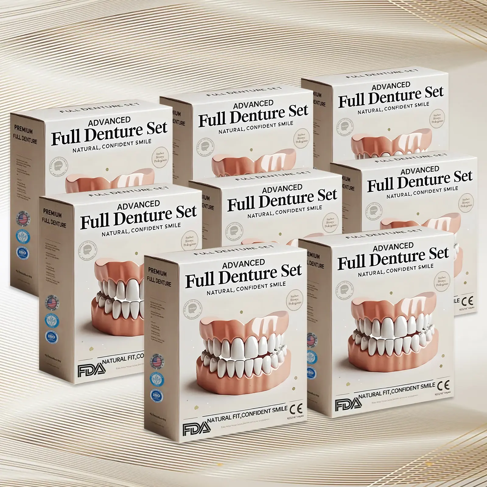 🦷Advanced Customized Full Denture Set🦷 -👨⚕️Mayo Clinic Certification🔥(Limited Time Discount Last 30 Minutes)🎁🎁 - Image 4