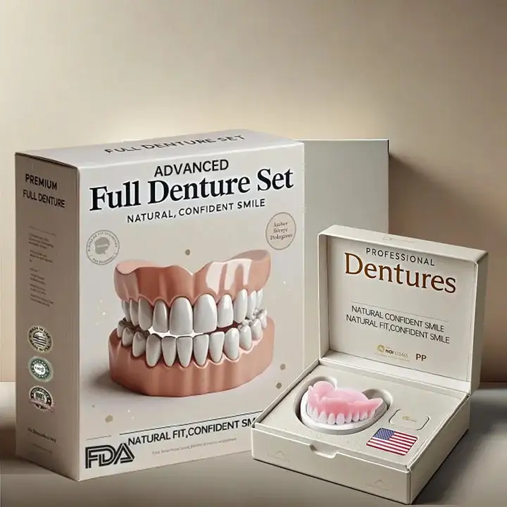🦷Advanced Customized Full Denture Set🦷 -👨⚕️Mayo Clinic Certification🔥(Limited Time Discount Last 30 Minutes)🎁🎁 - Image 5