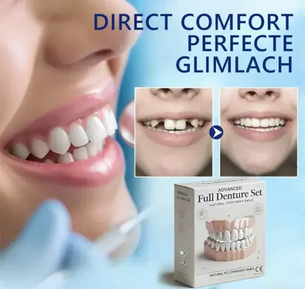 Geavanceerde op maat gemaakte volledige protheseset🌸 - Image 6