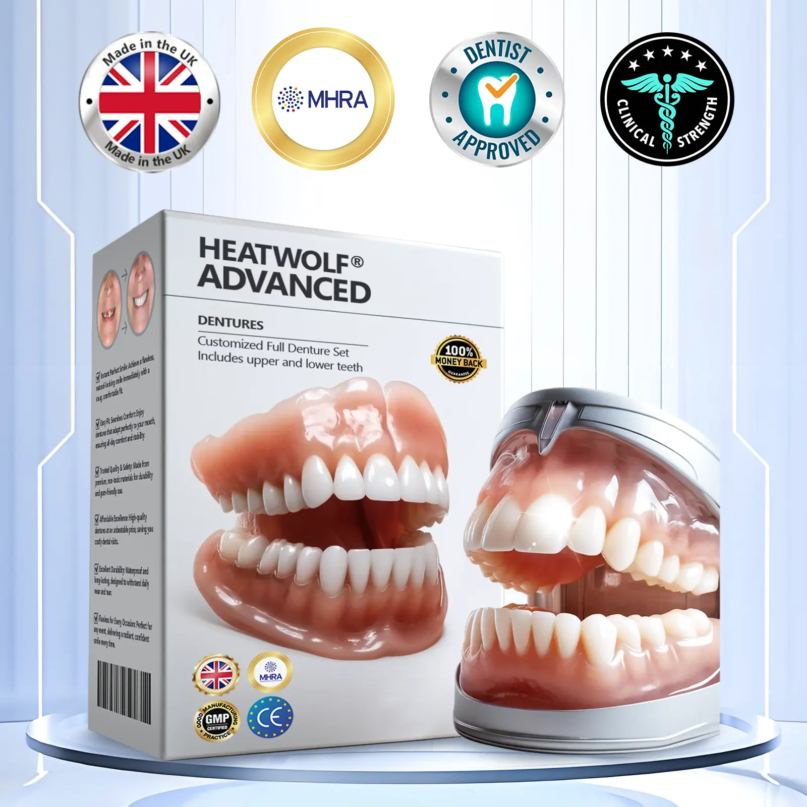 Premium Customized Full Denture Set🦷 - Image 7