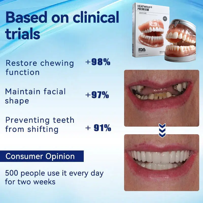 Premium Customized Full Denture Set🦷 - Image 12