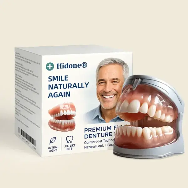 🦷Advanced Customized Full Denture Set🦷 (⏰Limited time discount last 30 minutes⏰)🚁🚁