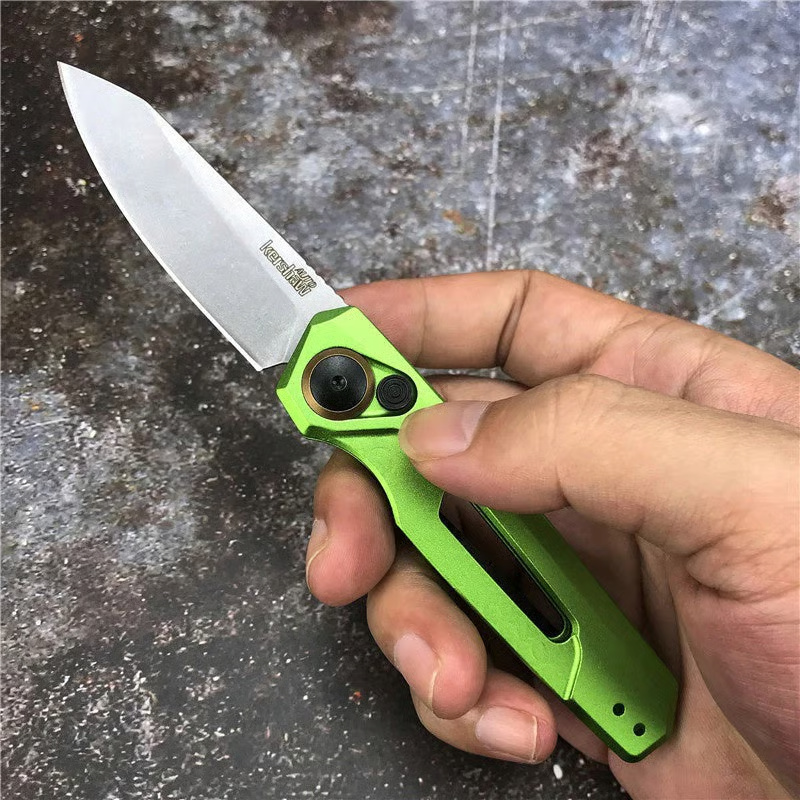 Auto EDC Knife with Button Lock - Image 9