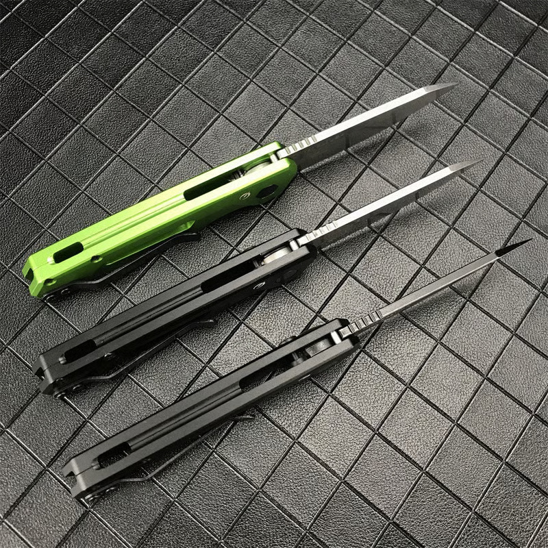 Auto EDC Knife with Button Lock - Image 5