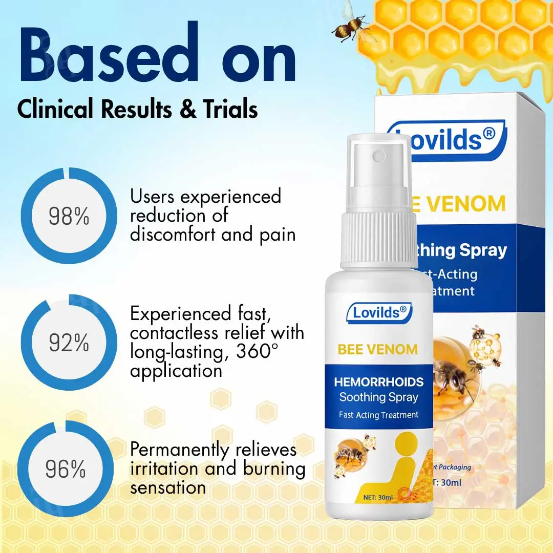 Bee Venom Spray – Rapid Soothing for Hemorrhoid Discomfort - Image 2