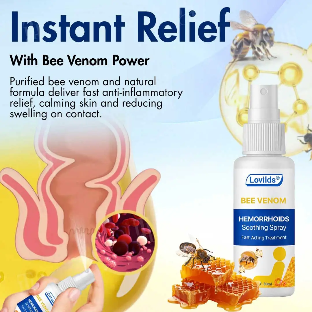 Bee Venom Spray – Rapid Soothing for Hemorrhoid Discomfort - Image 4