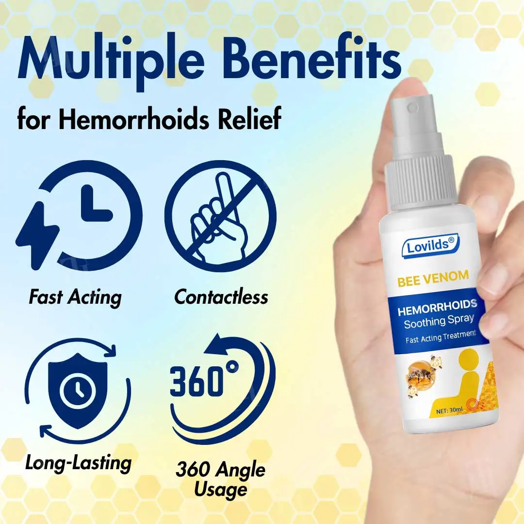 Bee Venom Spray – Rapid Soothing for Hemorrhoid Discomfort - Image 6