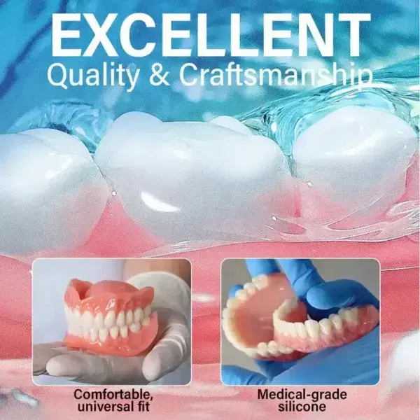 Suction-fit Complete Denture 🦷🍎🍏 - Image 8