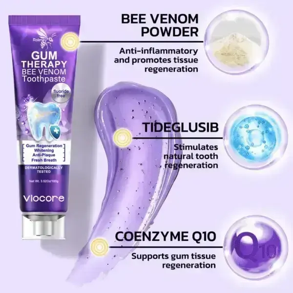VioCore Bee Venom Dental Treatment Toothpaste - Image 13