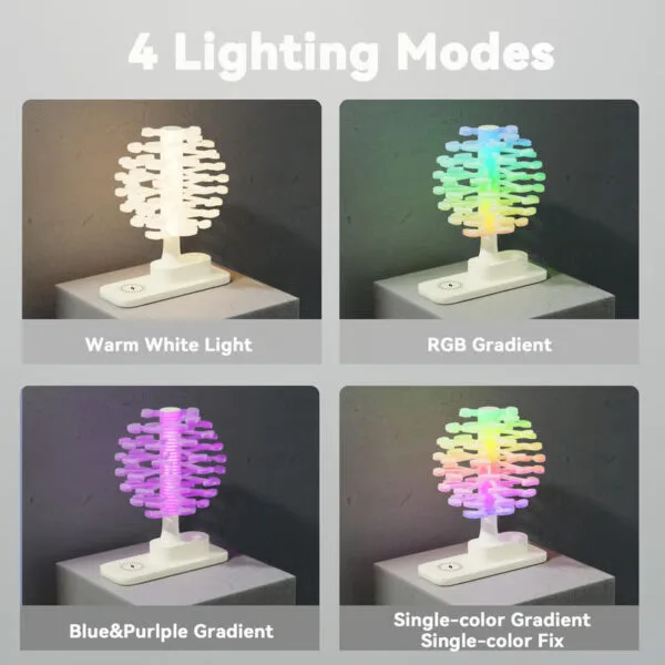 Spiral Wireless Charging Lamp