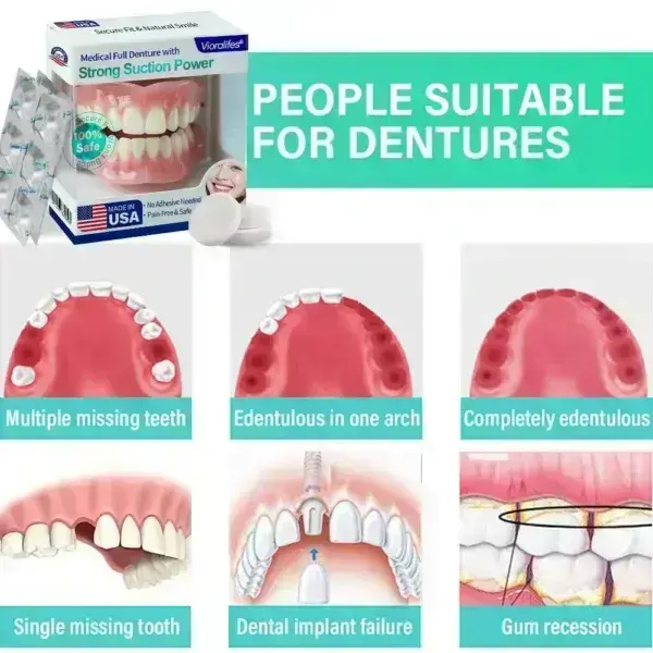 Full Denture with Strong Suction - Image 3
