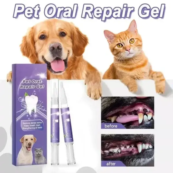 Pet Oral Repair Gel – Freshen Your Pet’s Breath & Improve Gum Health Fast! - Image 5