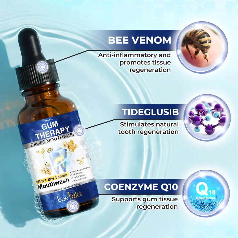 Bee Venom Dental Treatment Drops Mouthwash - Image 5