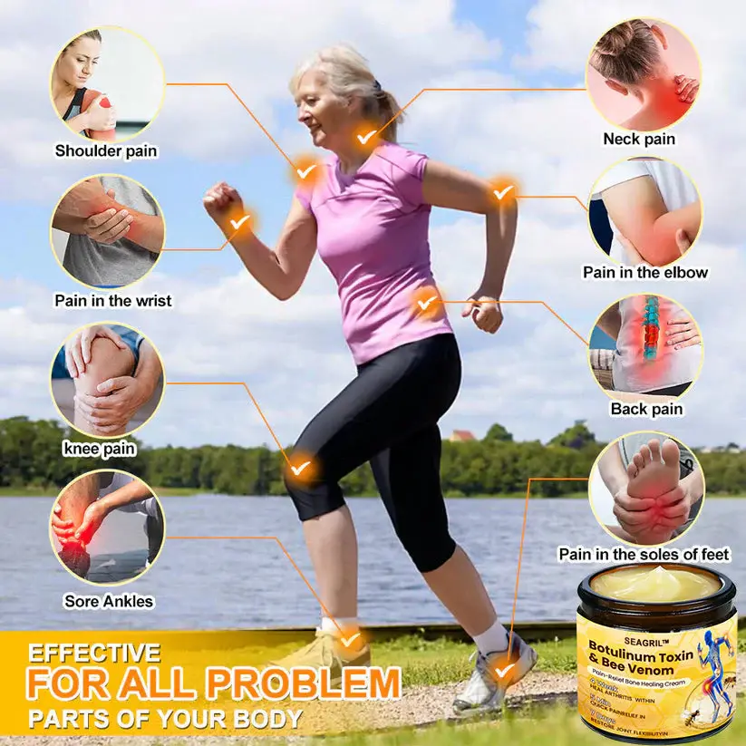 Botulinum Toxin & Bee Venom Pain-Relief Bone Healing Cream - Image 20