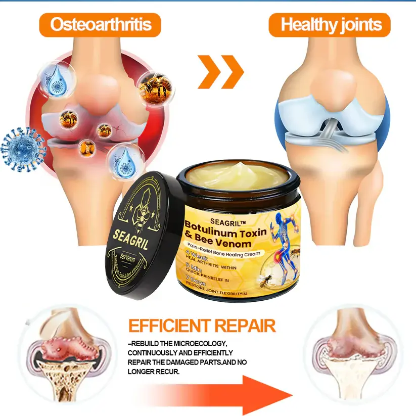 Botulinum Toxin & Bee Venom Pain-Relief Bone Healing Cream - Image 18