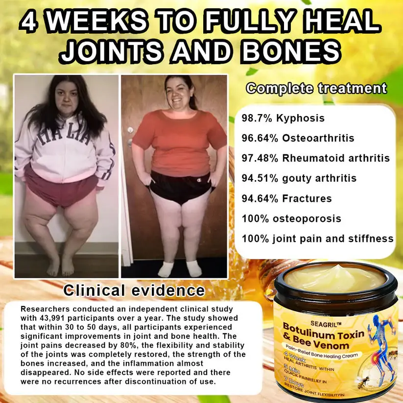 Botulinum Toxin & Bee Venom Pain-Relief Bone Healing Cream - Image 11