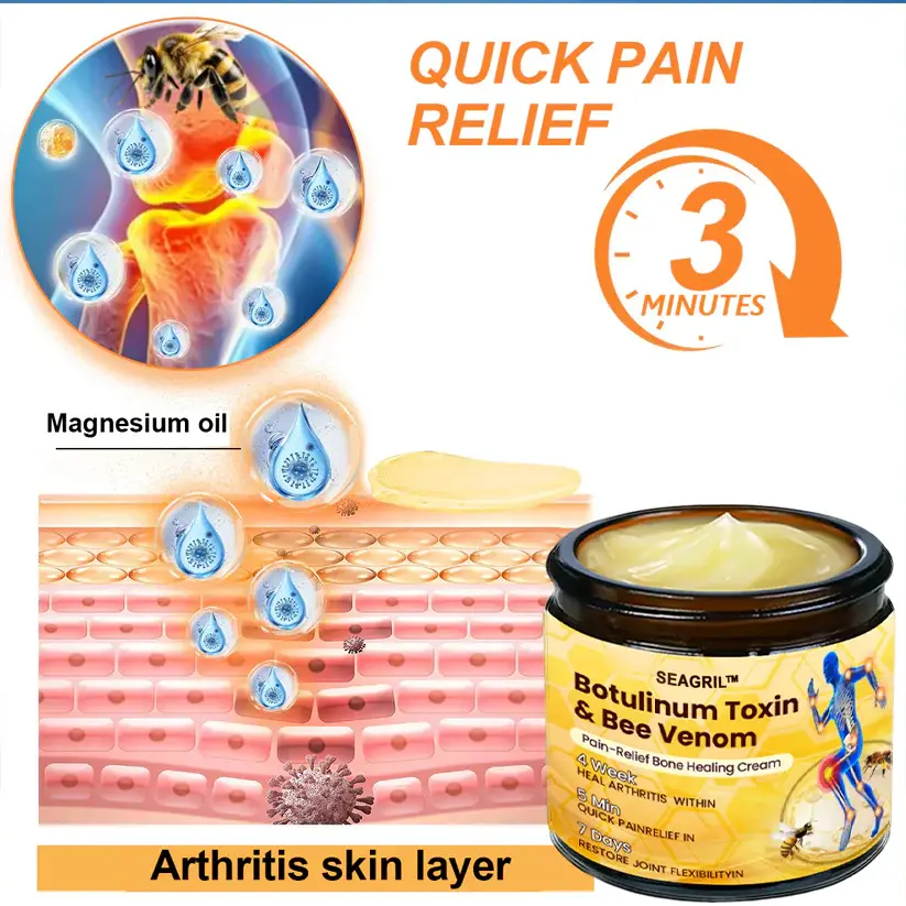 Botulinum Toxin & Bee Venom Pain-Relief Bone Healing Cream - Image 14