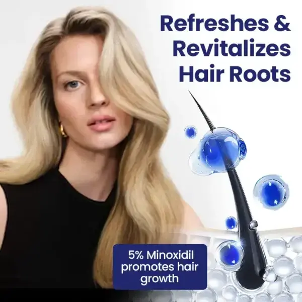Maximum Strength 5% Minoxidil Fast-Action Hair Growth Serum - Image 3