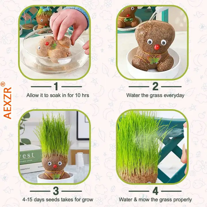 Grass Head Doll - Image 2