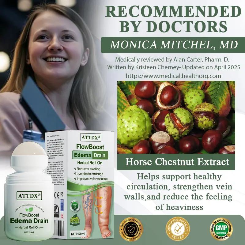 FlowBoost Edema Drain Herbal Roll On - Image 2
