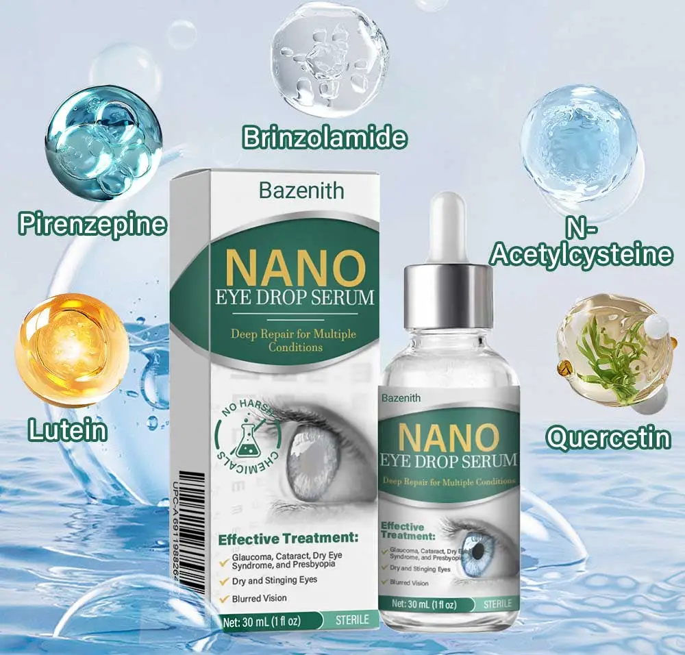 Nano Eye Drops Serum ✅FDA Approved(Suitable for presbyopia, dry eye syndrome, glaucoma, and cataracts) 🌷 - Image 2