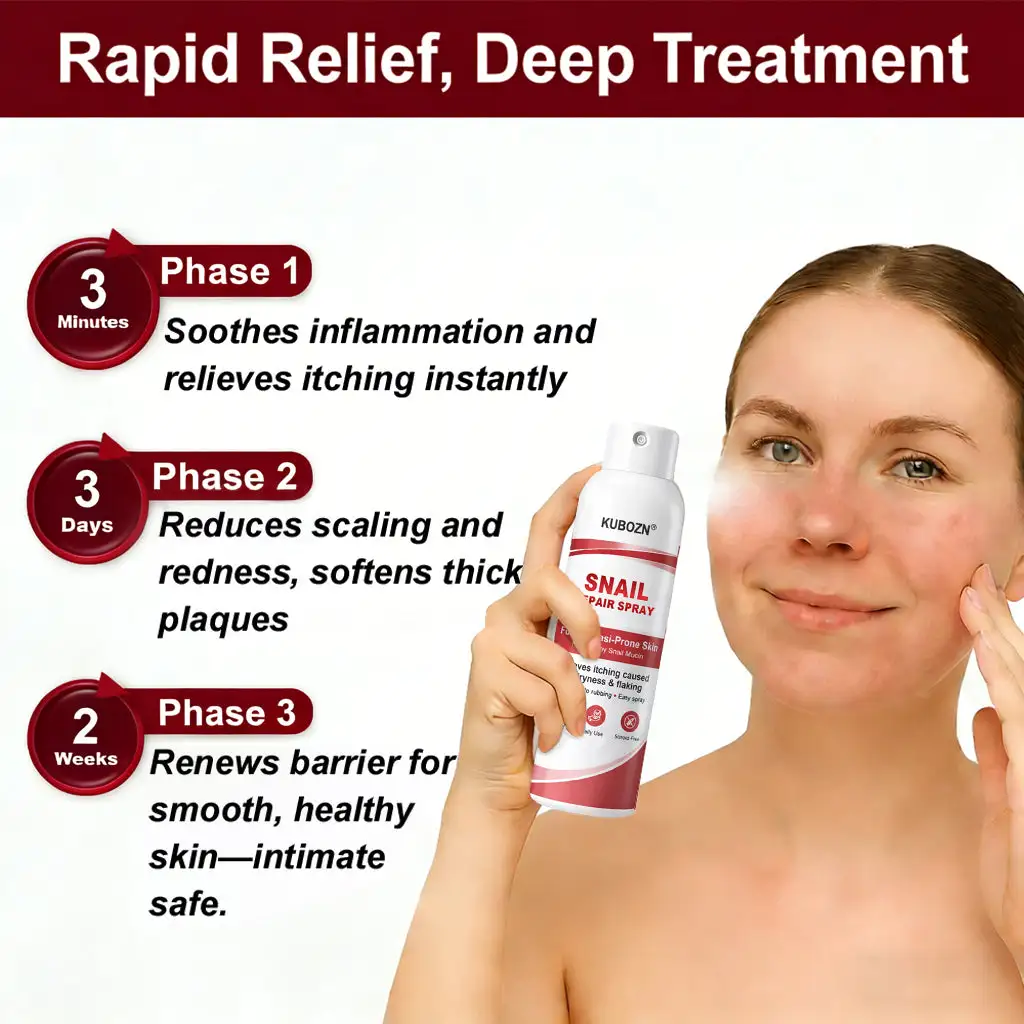 Snail Repair Spray for Itchy, Flaky Psoriasis Skin - Image 3