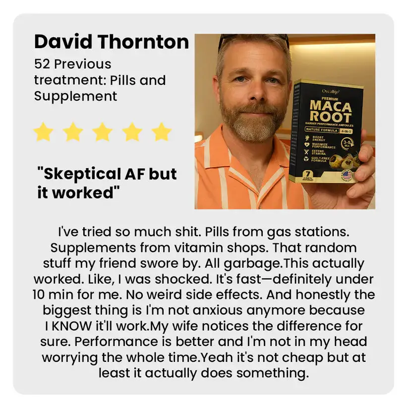 Maca Root HARDER Performance Ampoules - Image 3