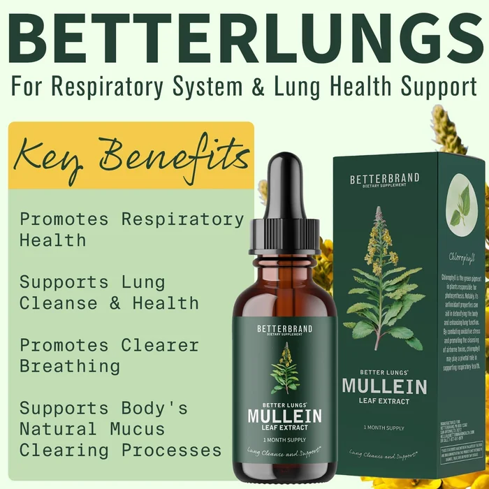 BetterLungs Mullein Leaf Extract - Image 6