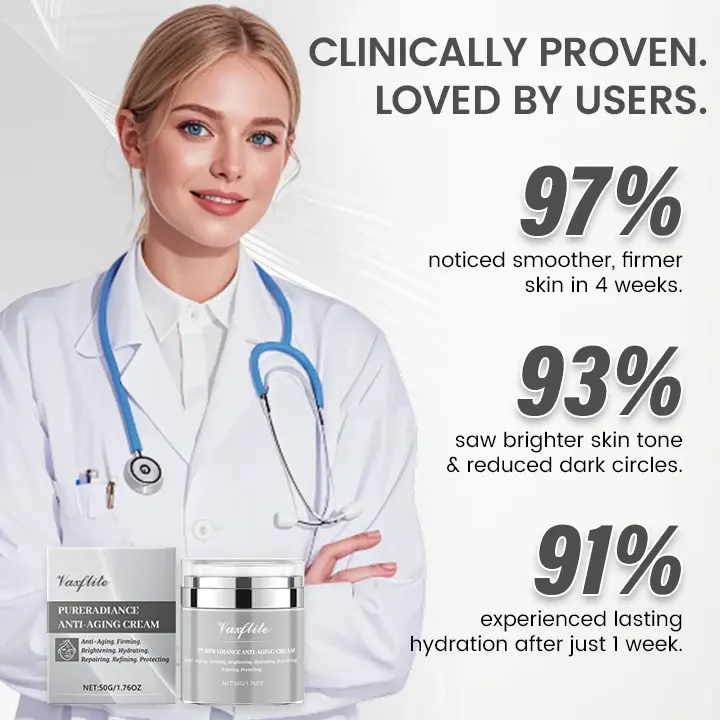 🔥2025 Hot-Selling Latest Upgraded Version PureRadiance Anti-Aging Cream - Image 5