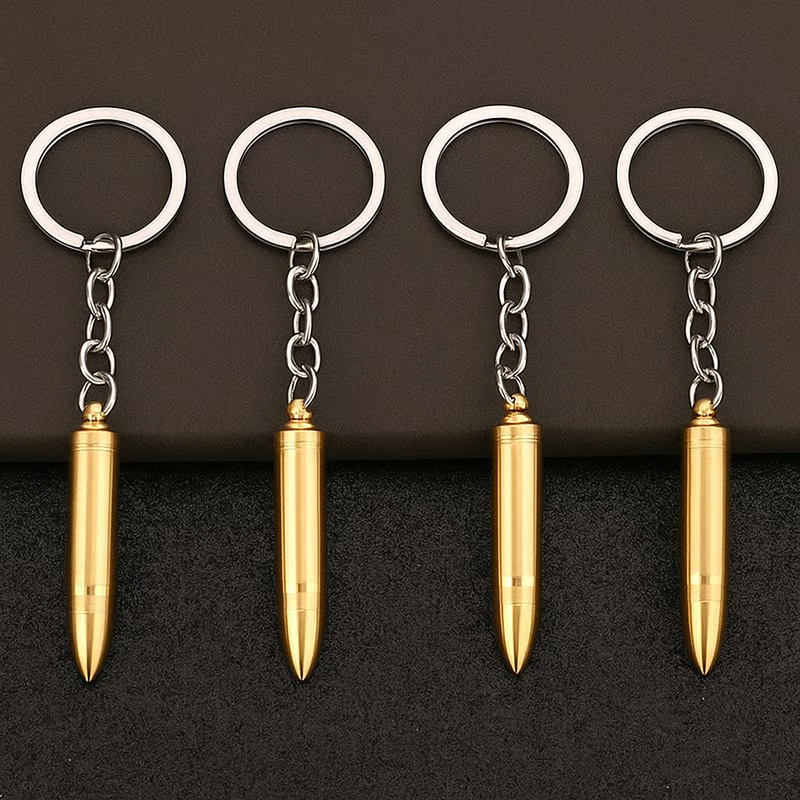 Bullet-Shaped Keychain - Image 3
