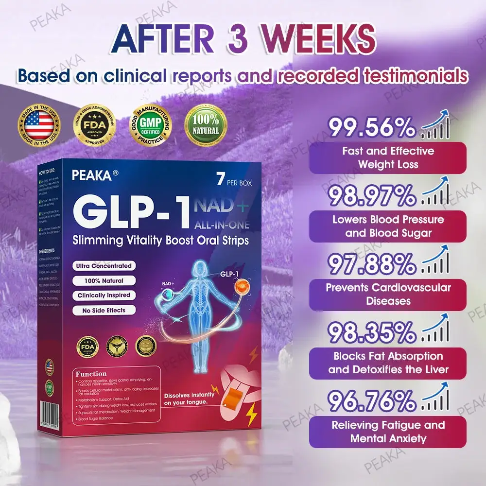 𝑂𝑓𝑓𝑖𝑐𝑖𝑎𝑙 𝑆𝑡𝑜𝑟𝑒 | Slimming Vitality Boost Oral Strips 👩⚕️🥇(Just once a week, visible changes in 7 days ✅ For obesity, cardiovascular health, diabetes, sleep apnea, joint issues, and more) - Image 2