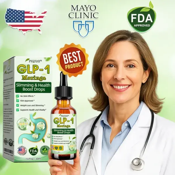 Moringa Slimming & Health Boost Drops( 👨⚕️Food-grade fat burner – Developed by The Obesity Society)