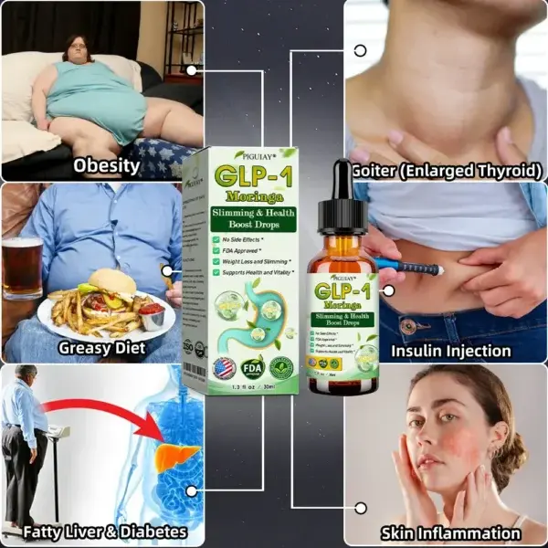 Moringa Slimming & Health Boost Drops(Food-grade fat burner – Developed by experts in secretology and metabolism)🎁 - Image 2