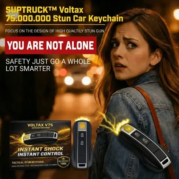 Voltax ShockForce 75M Stun Car Keychain - Image 2