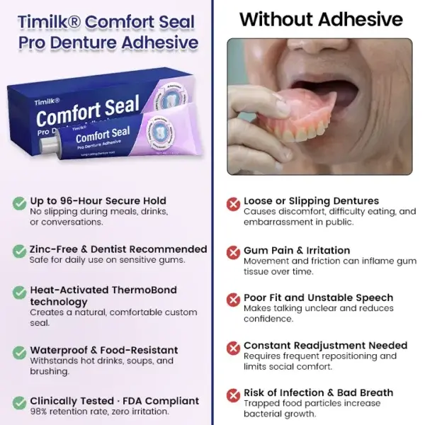 Comfort Seal Pro Denture Adhesive - Image 3