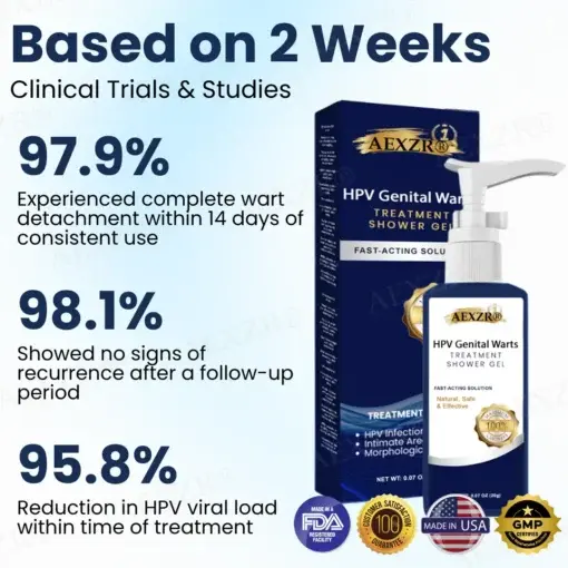 HPV Genital Warts Treatment Shower Gel - Image 3