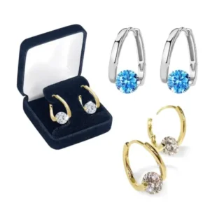 💎 Boucles d’oreilles magnétiques Lymphvity au germanium